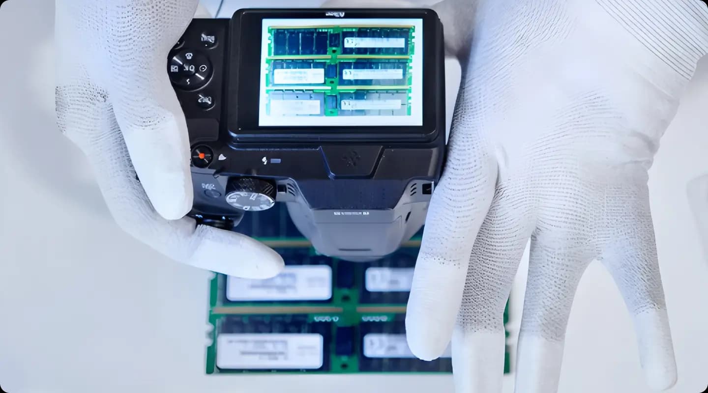 Quality control photography stage