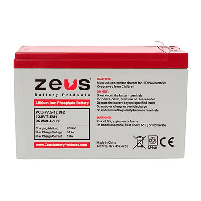 ZEUS Battery Products PCLFP7.5-12.8F2