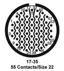 TE Connectivity D38999/24WE35SA