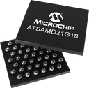 Microchip ATSAMD21G18A-MF