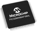 Microchip PIC32MX664F064L-I/PF