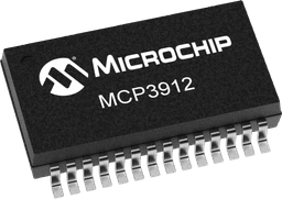 Microchip MCP3912A1-E/MQ