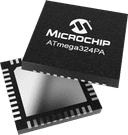 Microchip ATMEGA324PA-MCH