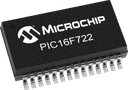 Microchip PIC16F722-I/ML