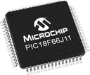 Microchip PIC18F66J11T-I/PT