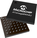 Microchip ATXMEGA64A4U-MHR