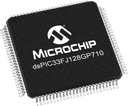Microchip DSPIC33FJ128GP710-I/PT