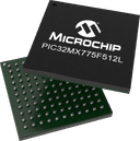 Microchip PIC32MX775F512L-80I/PT