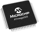Microchip ATMEGA325V-8AUR