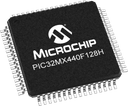 Microchip PIC32MX440F128H-80I/PT