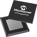 Microchip ATMEGA645A-AUR