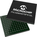 Microchip PIC32MX675F512L-80I/PF