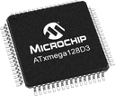 Microchip ATXMEGA128D3-MHR