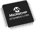 Microchip ATSAMD51J18A-MU