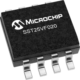 Microchip SST25VF020-20-4C-QAE
