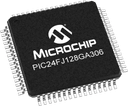 Microchip PIC24FJ128GA306-I/MR
