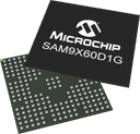 Microchip SAM9X60D1G-I/4FB