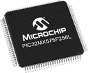 Microchip PIC32MX575F256L-80I/PF