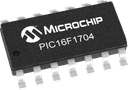 Microchip PIC16F1704-I/ML