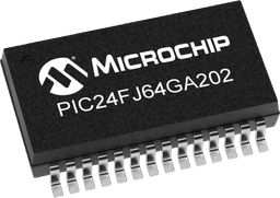 Microchip PIC24FJ64GA202-I/MM