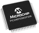 Microchip PIC24EP256GP206-I/MR
