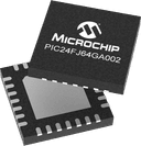 Microchip PIC24FJ64GA002-E/ML