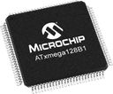 Microchip ATXMEGA128B1-AU