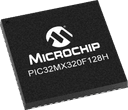Microchip PIC32MX320F128H-80I/PT