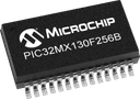 Microchip PIC32MX130F256B-V/ML