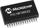 Microchip PIC18F26K22T-I/ML