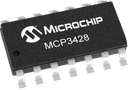 Microchip MCP3428-E/ST