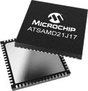 Microchip ATSAMD21J17A-AU