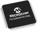 Microchip PIC32MX675F256L-80I/PT