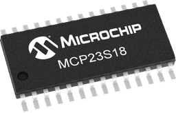 Microchip MCP23S18T-E/MJ