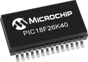 Microchip PIC18LF26K40T-I/ML