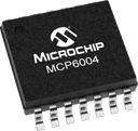 Microchip MCP6004-I/ST