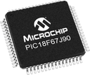 Microchip PIC18F67J90-I/PT