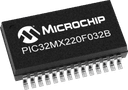 Microchip PIC32MX220F032B-I/ML