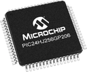 Microchip PIC24HJ256GP206T-I/PT