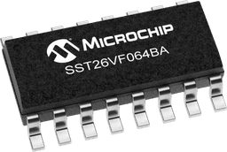 Microchip SST26VF064BAT-104I/MF