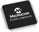 Microchip PIC24FJ128GA310-I/PF