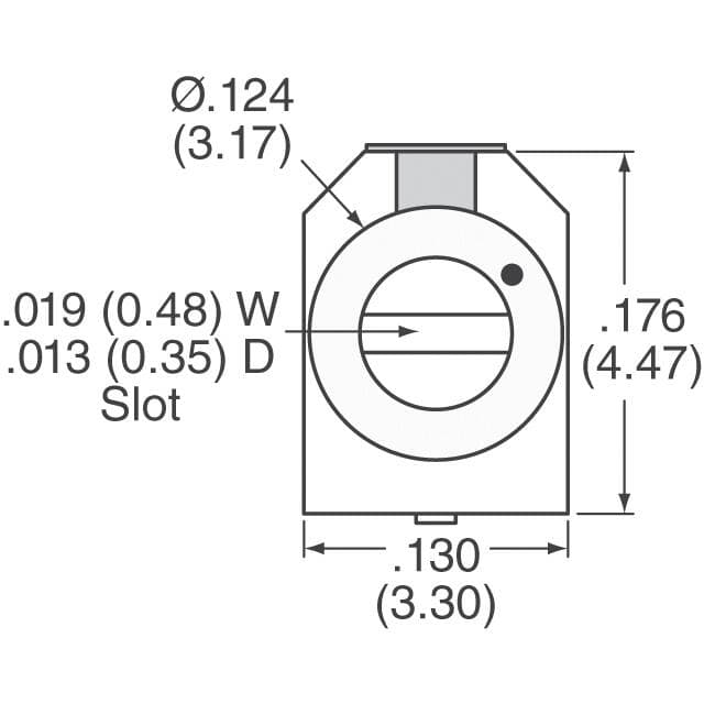 Tusonix a Subsidiary of CTS Electronic Components 0512-000-A-5.0-25LF